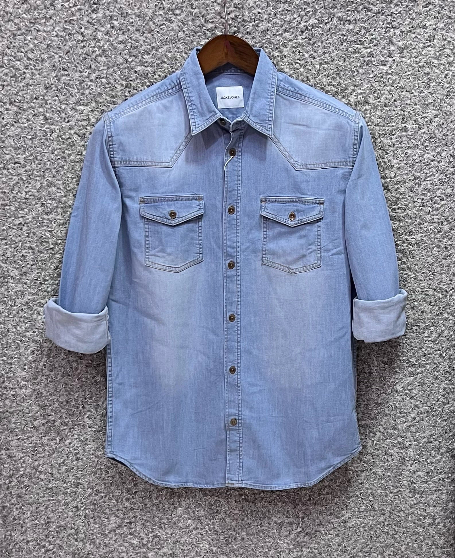 Premium Denim Shirt Light shade (A)
