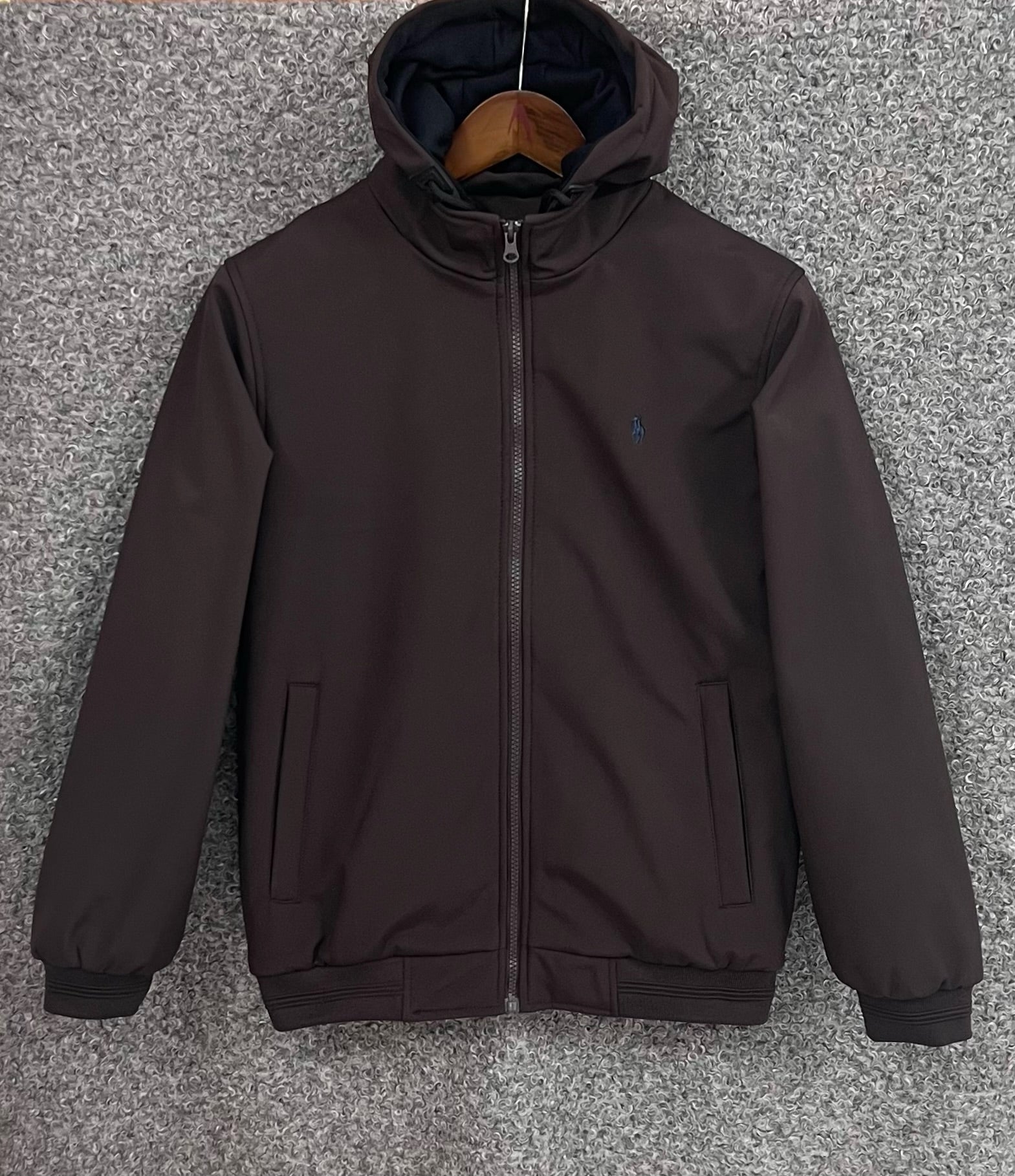 Premium Heavy Winter Jacket with Removable Hoody Coffee