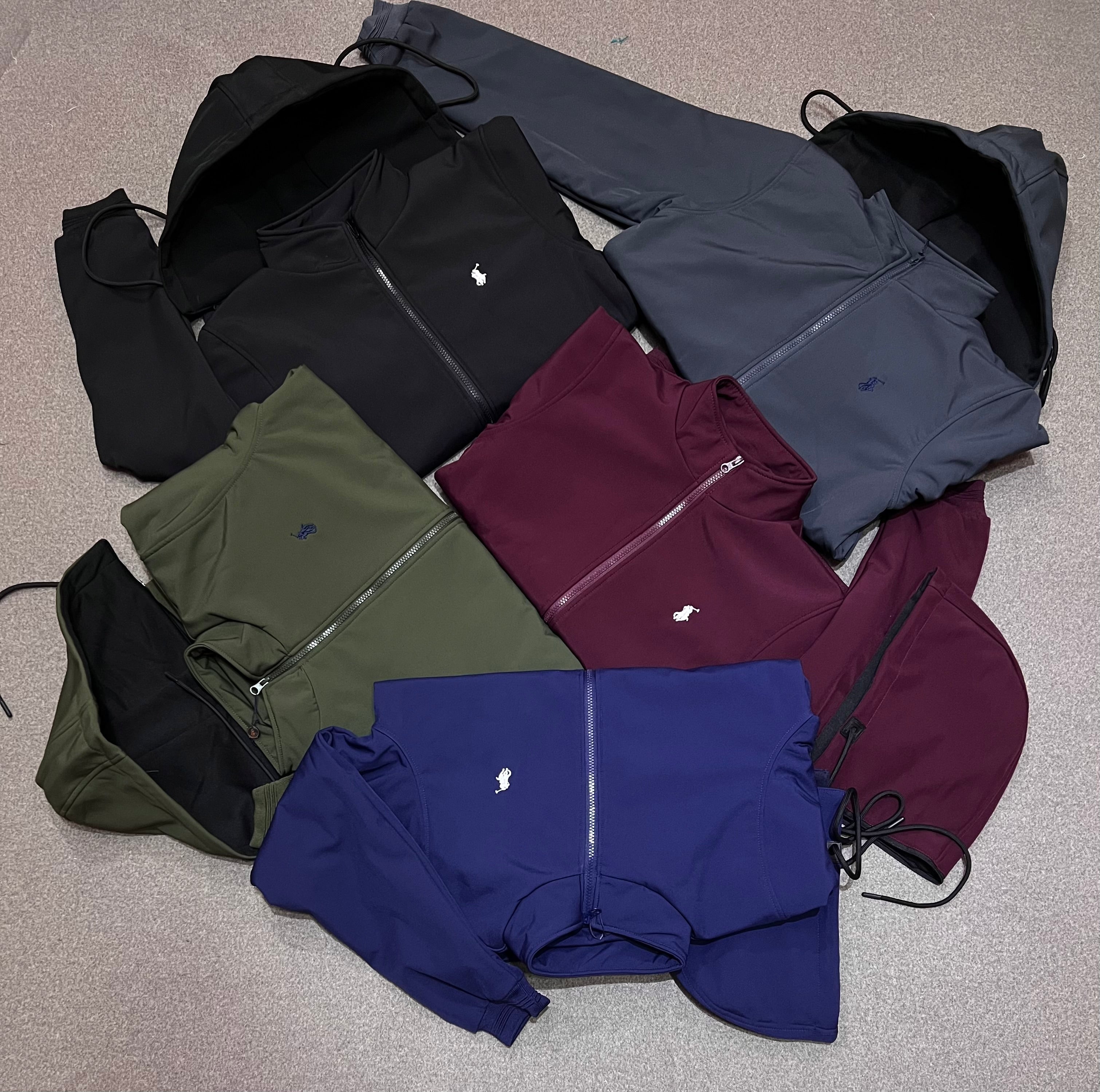 Premium Heavy Winter Jacket with Removable Hoody Navy