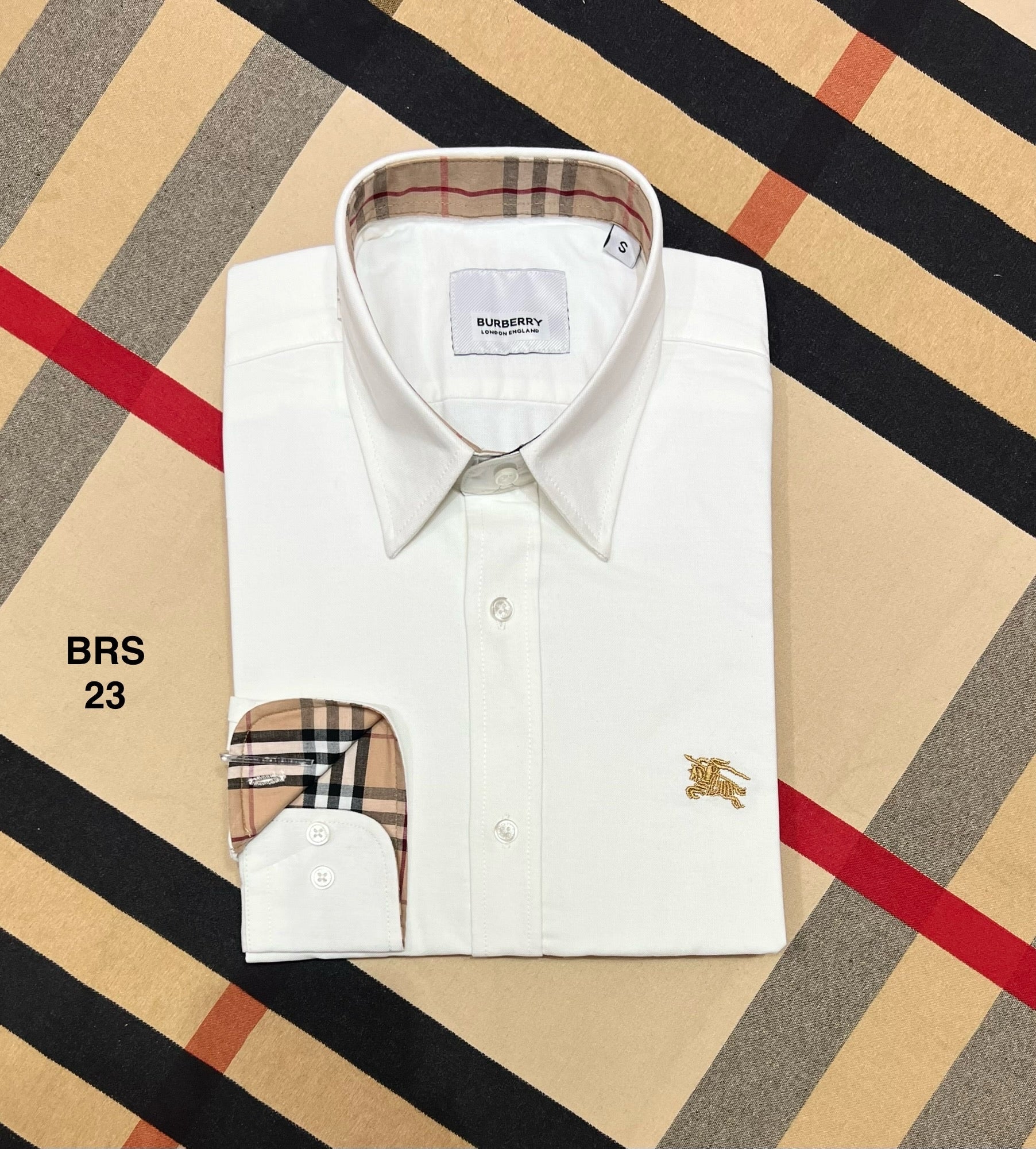 Signature Solid Shirt BRS oxford white 23
