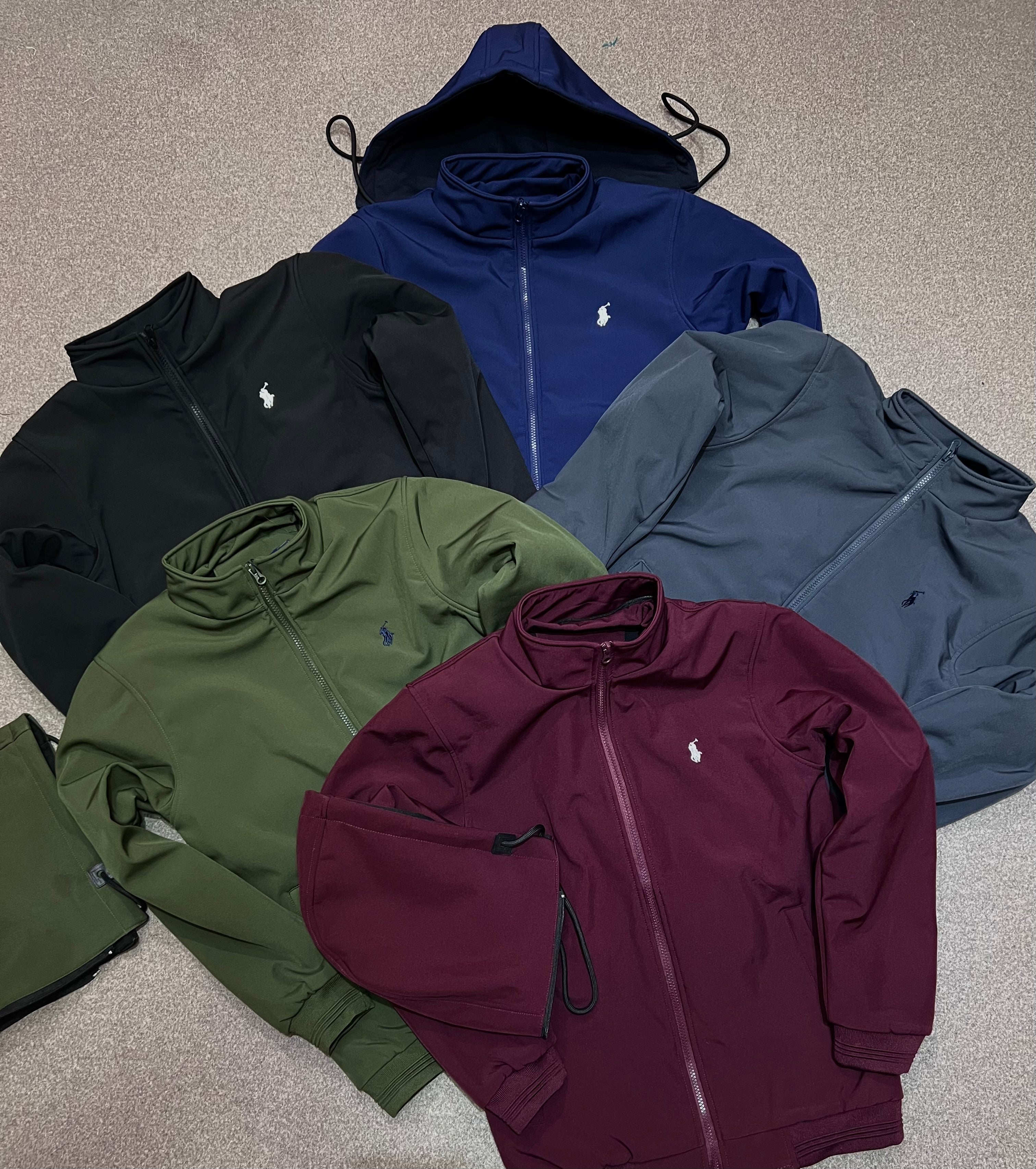 Premium Heavy Winter Jacket with Removable Hoody Navy