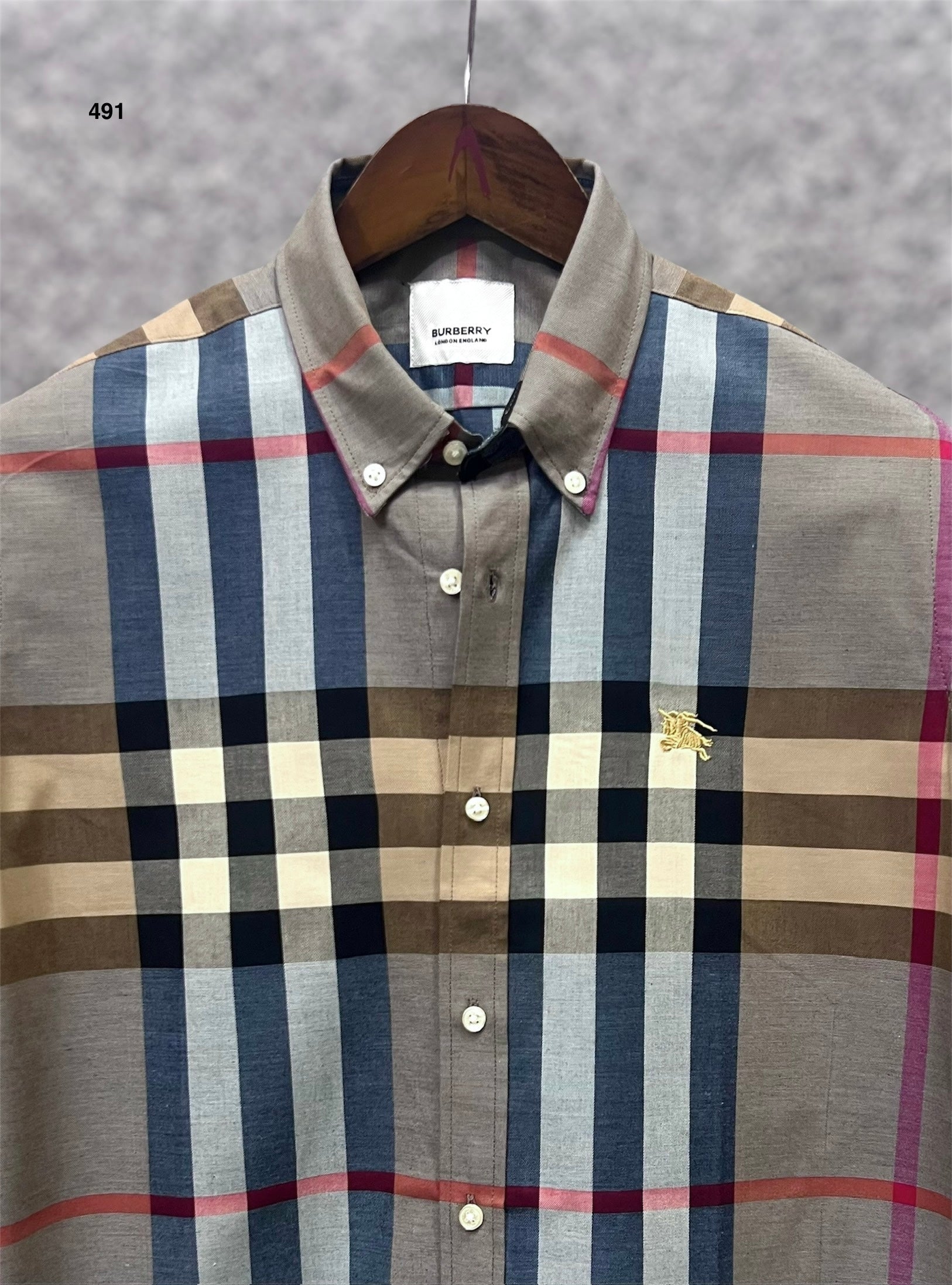 Signature Check Shirt BRC Premium with box 491